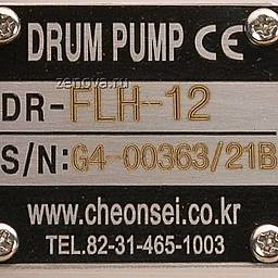 Шильдик насосной части без двигателя для Cheonsu DR-FLH-12