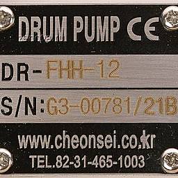 Шильдик насосной части без двигателя для Cheonsu DR-FHH-12