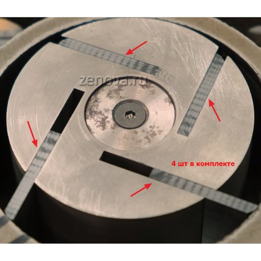 Набор лопаток для насоса Zenova LT 0008