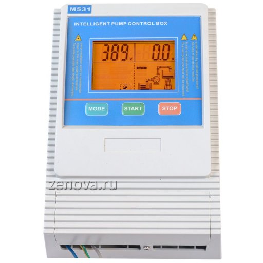 Контрольная панель Zenova для насосов мощностью от 0,37 до 2 кВт (220 В)