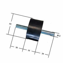 Чертеж антивибрационных опор BLAV12