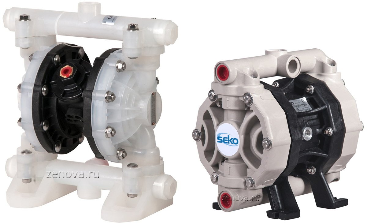 Мембранный насос Seko AF0050P против RiverWave RV15P