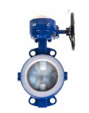 3D-фото Затвор поворотный химический Zenova ЗПХ 150/16.1