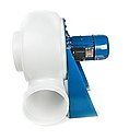 3D-фото Химический вентилятор из полипропилена Zenova Fans MPC-F4T-200